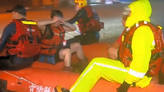 More rain falls in Taiwan after tropical depression causes flooding