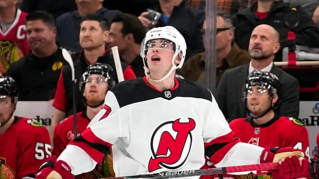 Simon Nemec scores 3rd goal of game in OT as Devils top Blackhawks 4-3