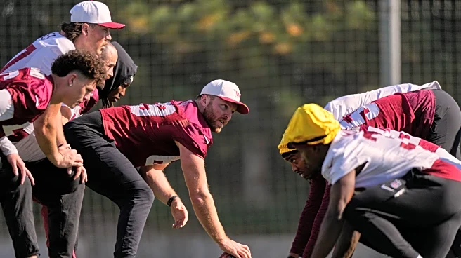 Kliff Kingsbury returns to Europe celebrating healthy Commanders offensive line