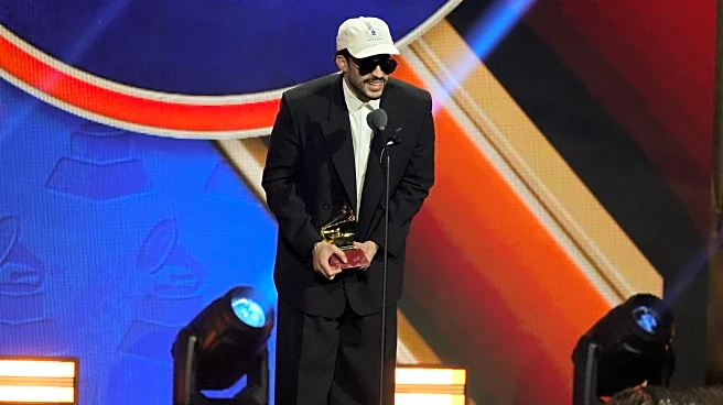 Bad Bunny wins first award at the 2025 Latin Grammys, which open with Maluma and Santana