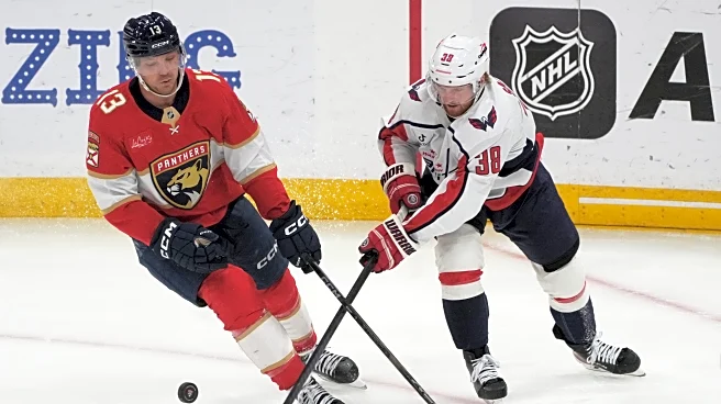 Marchand reaches 1,000 points, Reinhart scores twice as Panthers beat Capitals 6-3