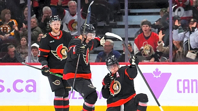 Stützle scores 2 in 3rd period as Senators snap Bruins' 7-game win streak, 5-3