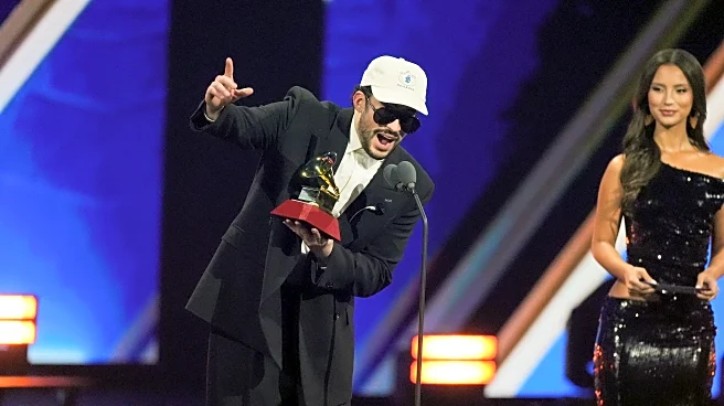 Bad Bunny wins album of the year at the 2025 Latin Grammys, capping an electric night