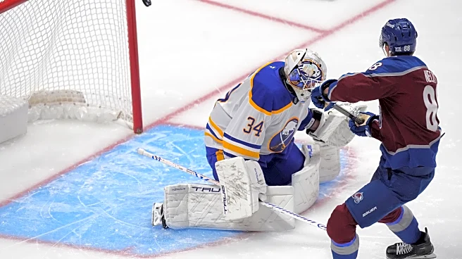 Necas has 2 goals, 2 assists as Avalanche beat Sabres 6-3 for 5th straight win