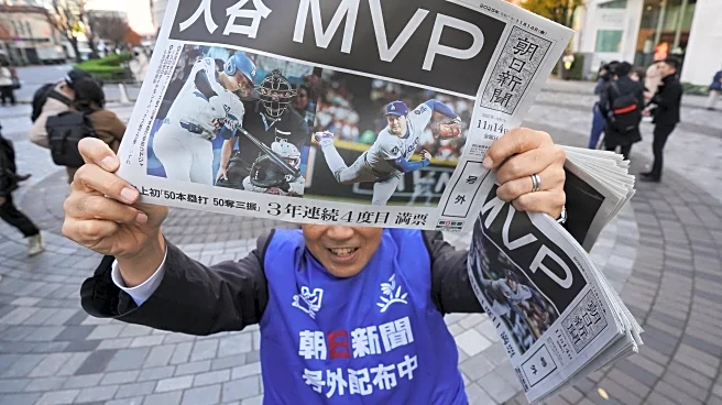 Shohei Ohtani's 4th MVP award sparks celebrations in Japan