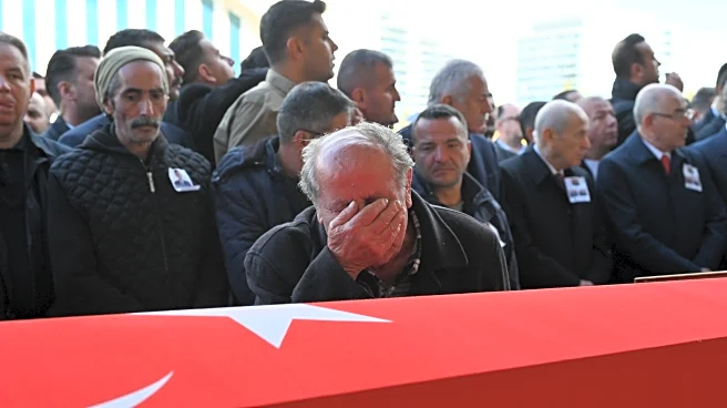 Turkey holds funeral for 20 military personnel killed in Georgia plane crash