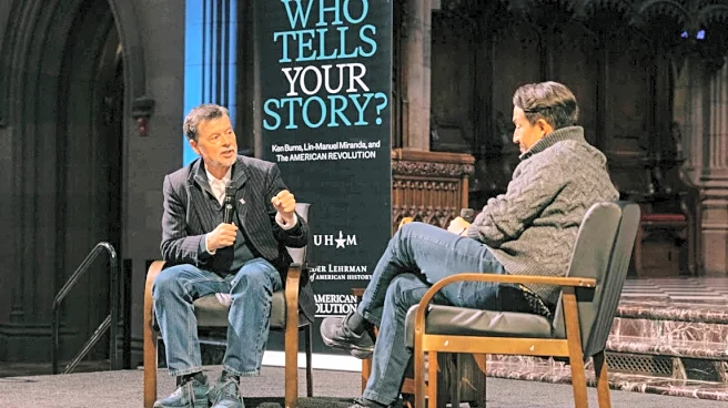 Ken Burns and Lin-Manuel Miranda offer history lesson to NYC students at Trinity Church