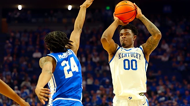 Dioubate's season-best 20 points leads No. 9 Kentucky to a 99-53 win over Eastern Illinois