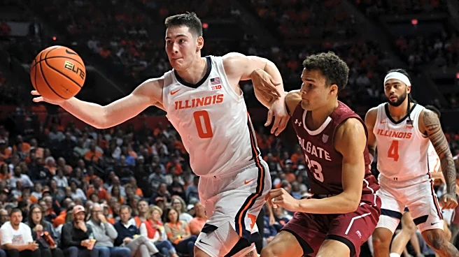 Mirkovic's 27 points and 21 rebounds carry No. 14 Illinois to 84-65 win over Colgate