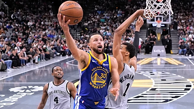 Curry scores season-high 49 points as Warriors beat Wembanyama, Spurs 109-108 in NBA Cup