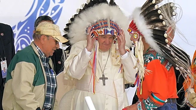 Pope returns 62 artifacts to Indigenous peoples from Canada as part of reckoning with colonial past