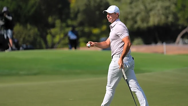 Rory McIlroy shares lead in Dubai and closes in on a 4th straight European title