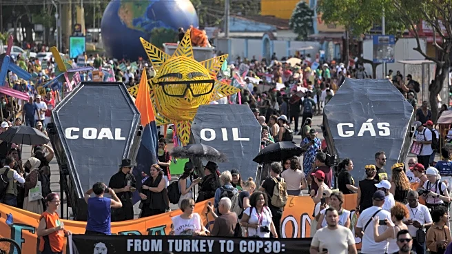 Climate protesters demand to be heard as they march on COP30 with costumes and drums