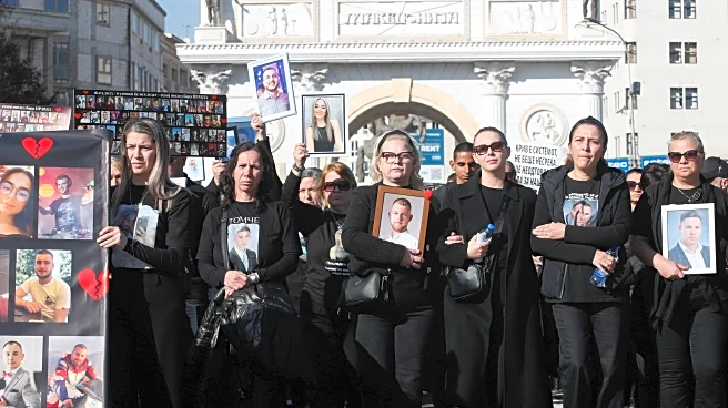 Thousands protest ahead of trial over deadliest fire in North Macedonia’s history