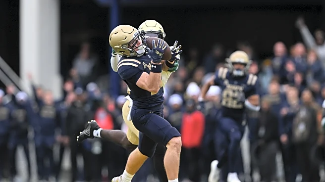 Heidenreich becomes Navy's all-time receiving yards leader as Midshipmen beat No. 25 South Florida