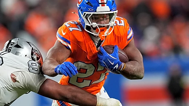 Broncos' J.K. Dobbins needs foot surgery and is likely done for season, AP source says