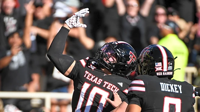LB's TD: Jacob Rodriguez strikes Heisman pose again as No. 8 Texas Tech routs UCF 48-9