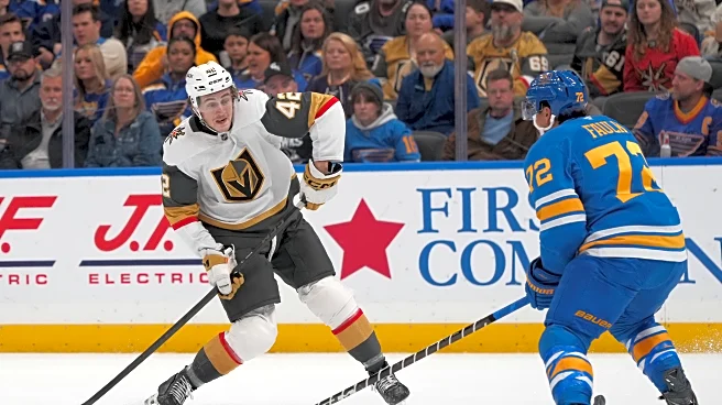 Bowman scores his first NHL goal, sparks Golden Knights to 4-1 win over Blues