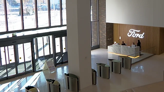 Ford Motor shows off new high-tech HQ. It has a 'crown jewel' showroom and room for 4,000 employees