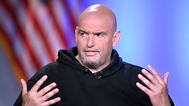 Fetterman says he's back home after a fall put the Pennsylvania senator in the hospital