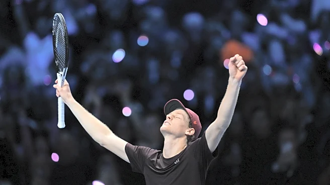 Jannik Sinner beats Carlos Alcaraz to retain ATP Finals title before his home fans