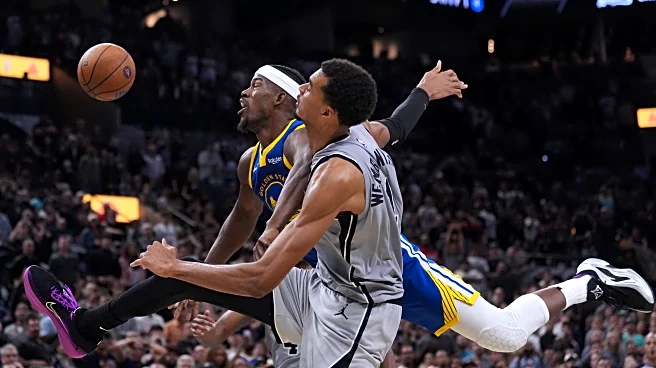 Wembanyama will miss his first game of the season with a calf strain when the Spurs face the Kings