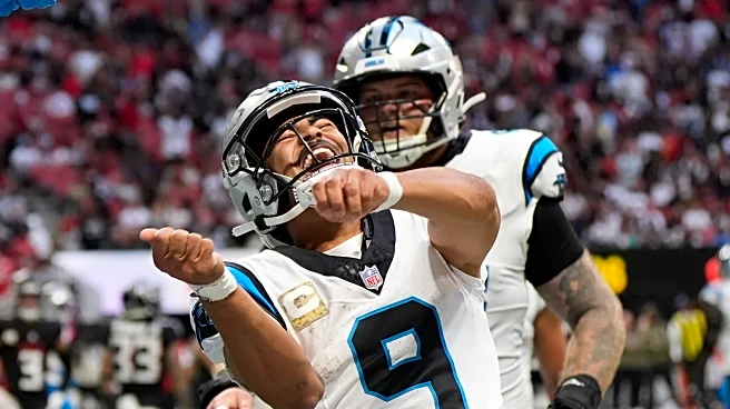 Bryce Young passes for franchise-record 448 yards to lift Panthers to 30-27 win over Falcons in OT