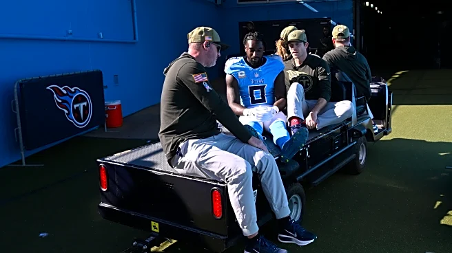 Calvin Ridley’s return for the Titans ends abruptly with season-ending broken leg
