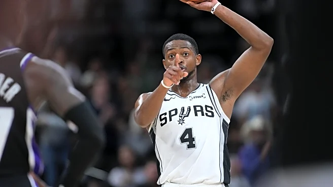 Fox's season-high 28 points leads Spurs past Kings, 123-110, as Wembanyama sits out with calf injury