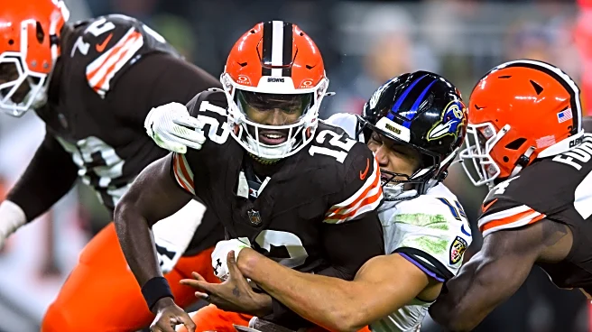 Browns QB Shedeur Sanders has a rough NFL debut after relieving the injured Dillon Gabriel
