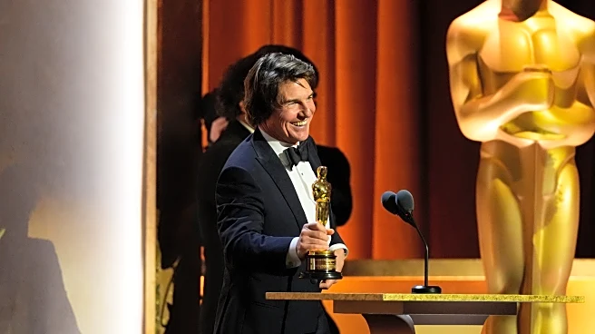 Tom Cruise finally gets his Oscar moment with a lifetime achievement trophy at the Governors Awards
