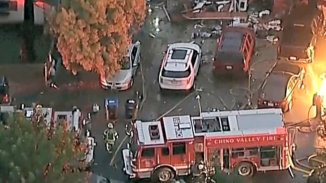House explodes in Southern California, injuring 8 people and damaging nearby homes