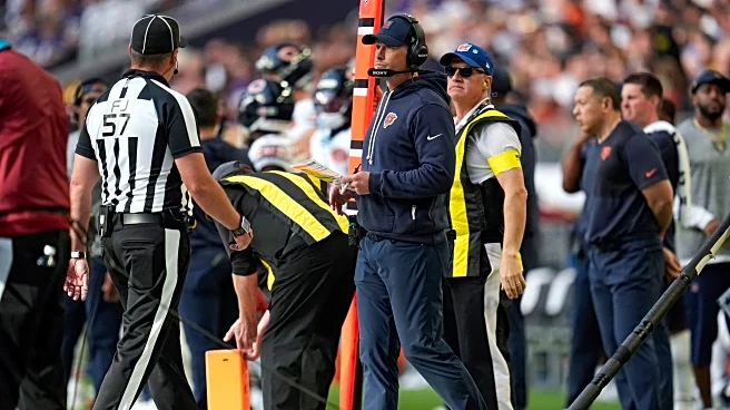 Bears coach Ben Johnson not ready to talk playoffs with team in sole possession of NFC North lead