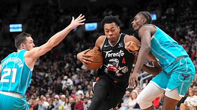 Barrett scores tiebreaking basket as Raptors beat Hornets 110-108
