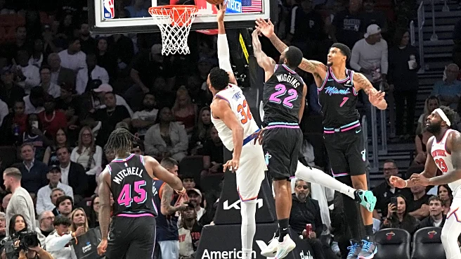 Heat survive frantic rally at the buzzer to edge the Knicks 115-113