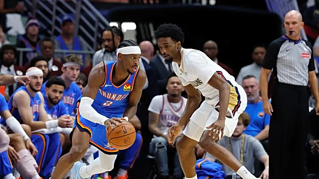 Holmgren scores 26 as the Thunder roll to a 126-109 win over the reeling Pelicans