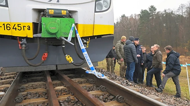 Poland suggests Russia is behind railway blast on Ukraine delivery line
