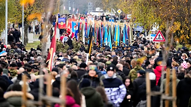 Croatians commemorate the siege of Vukovar, a national symbol of the war of independence