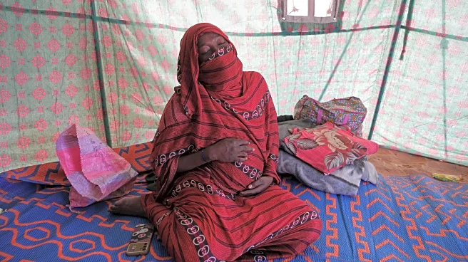 Dozens of pregnant women flee from Sudan's el-Fasher, risking their lives and babies