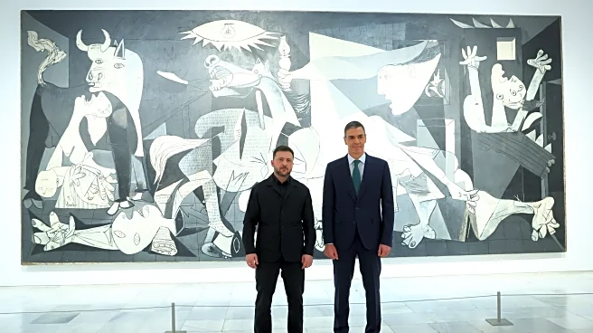Zelenskyy visits Picasso's 'Guernica' painting after drawing parallel to Ukraine's bombing