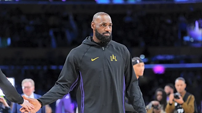 LeBron James begins his record 23rd NBA season in Lakers' starting lineup against Jazz