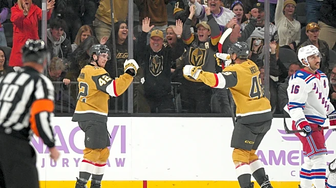 Bowman scores on power play again as Golden Knights hold off Rangers 3-2