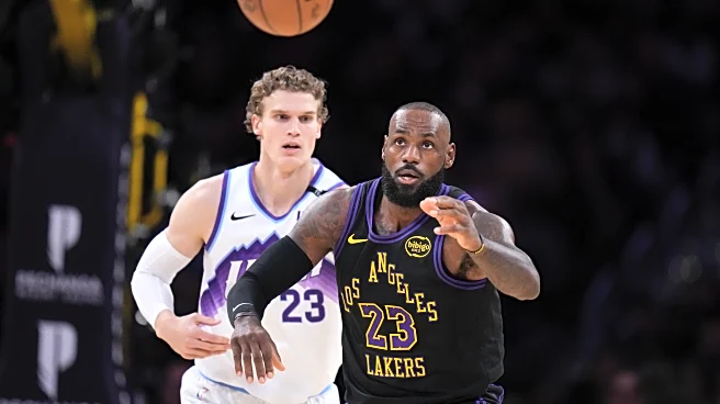 LeBron James makes historic season debut, Luka Doncic scores 37 in Lakers' 140-125 win over Jazz