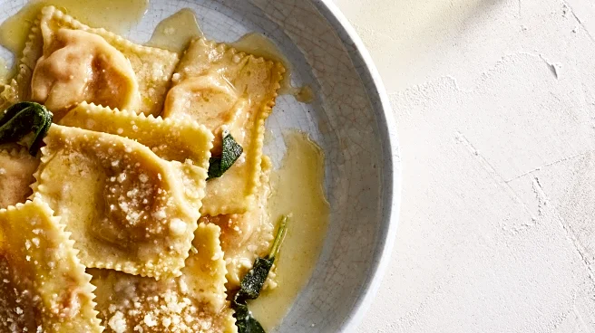 Lidia Bastianich's recipe for Pumpkin Ravioli, a fall dish using butternut squash
