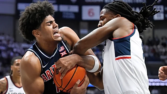 Jaden Bradley scores 21 points to lead No. 4 Arizona past No. 3 UConn 71-67