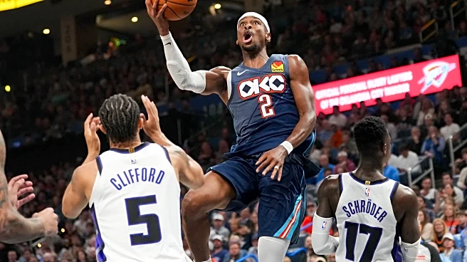 Gilgeous-Alexander scores 33 points, Thunder beat Kings to improve to 15-1