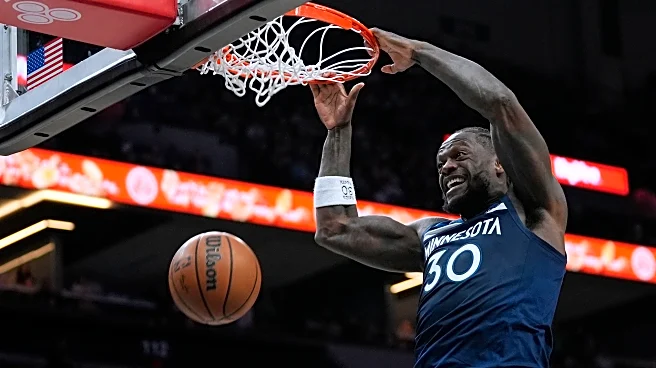 Randle has 32 points and the Timberwolves hold off the Wizards 120-109
