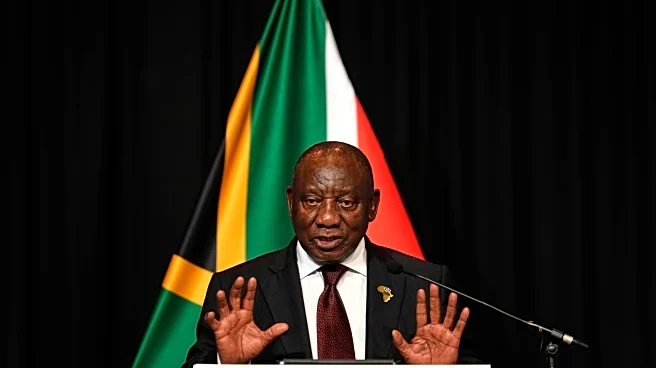 White House hits out at South African leader for 'running his mouth' over US boycott of G20