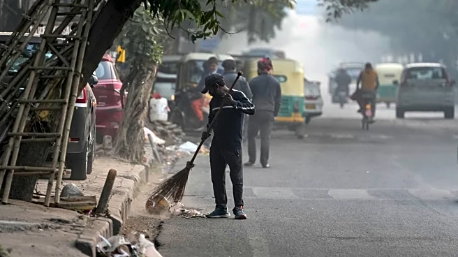 Photos show the daily struggle to breathe in New Delhi's dense winter smog