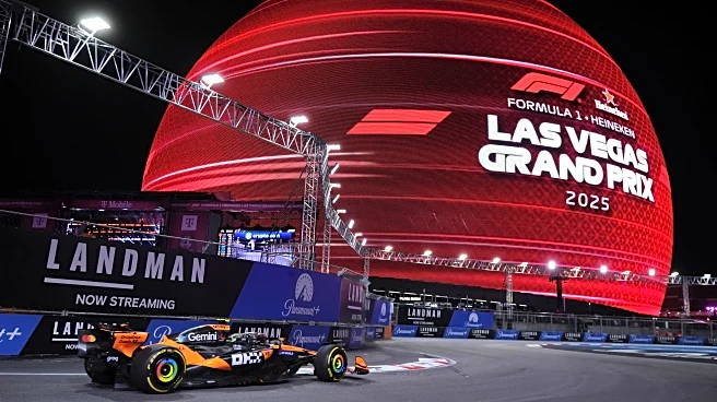 Las Vegas Grand Prix practice halted twice due to loose maintenance cover